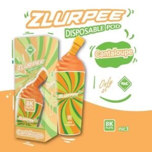 พอตใช้แล้วทิ้ง zlurpee แคนตาลูป-ELECTRIC CIGARETTE