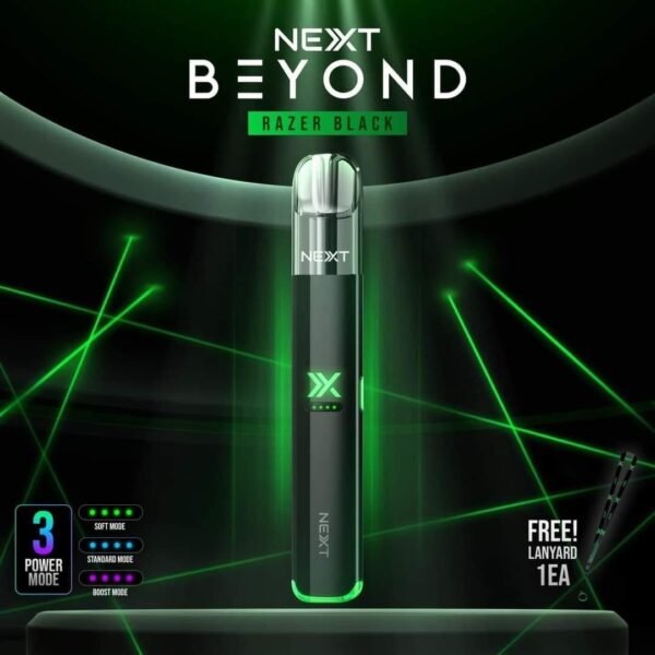 ขายบุหรี่ไฟฟ้า pod ราคาถูก-next beyond-razer black