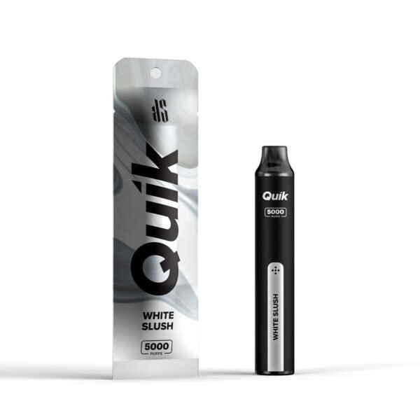 บุหรี่ไฟฟ้าเชียงใหม่ Quik white บุหรี่ใช้แล้วทิ้งราคาถูก