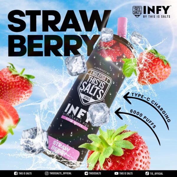 พอต infy สตอเบอร์รี่ 6000 คำ-พอตใช้แล้วทิ้ง