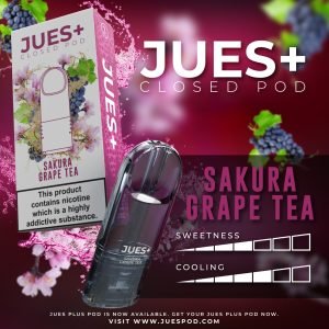 หัวน้ำยาพอต Jues sakura grape tea