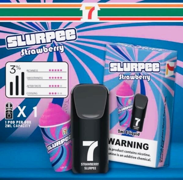 หัวพอต 7-11 strawberry slurpee